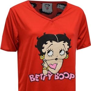 New in package, 2X, Betty Boop (sleep) shirt. 100% polyester.